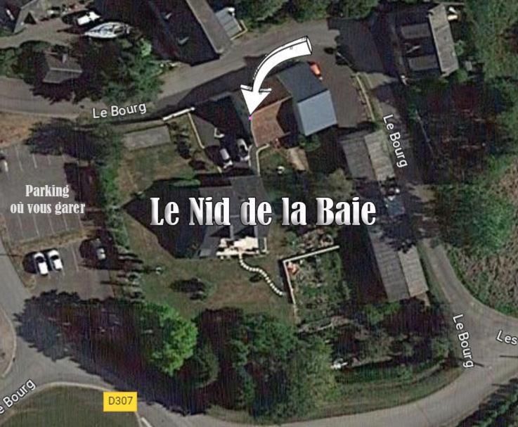 Le Nid De La Baie Apartment Crollon ภายนอก รูปภาพ